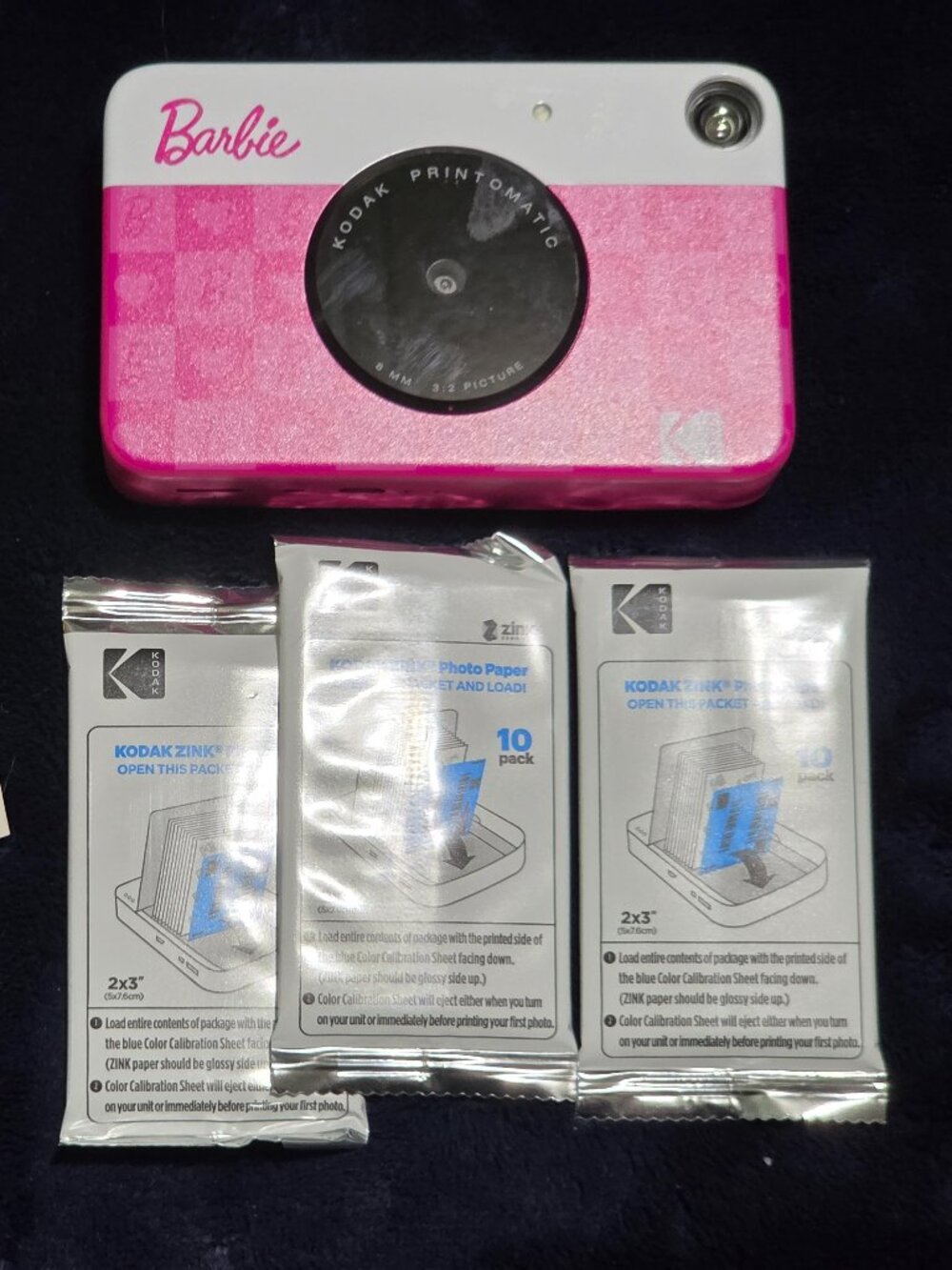 Barbie instant camera